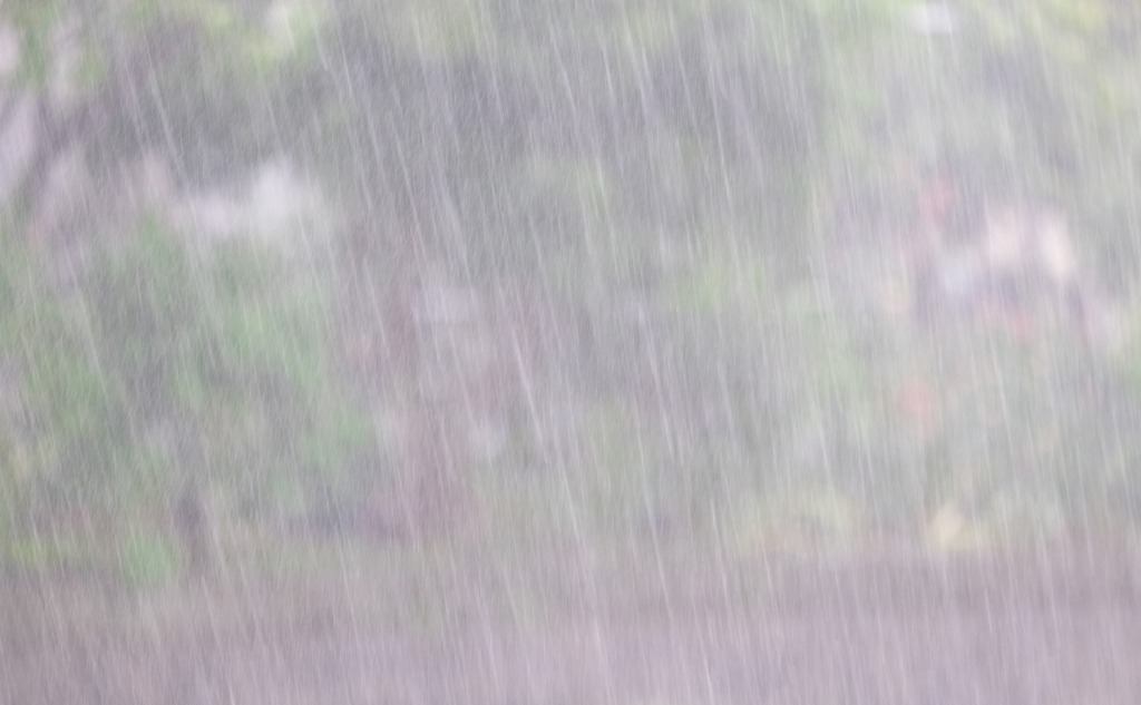 酸性雨が降っているイメージ